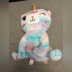 NWOT 2 Scoops Caticorn (Cat/Unicorn) Stuffed Plush 14"